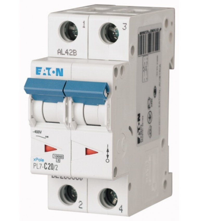 PL7-C1,6/2 автоматичний вимикач EATON (Moeller) - 165093