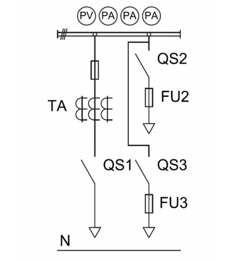 ЩО-90 1201 У3 630А вводно-розподільна панель щитів серії CPN - ptp100388