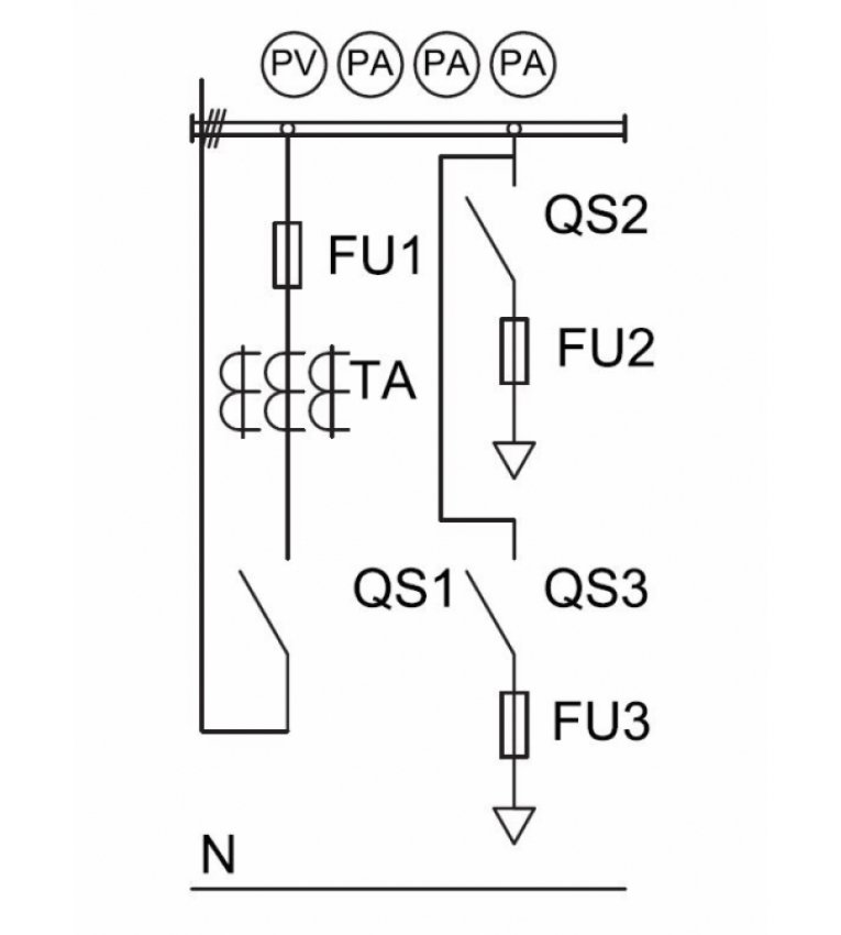 ЩО-90 2202 У3 630А вводно-розподільна панель щитів серії CPN - ptp100393