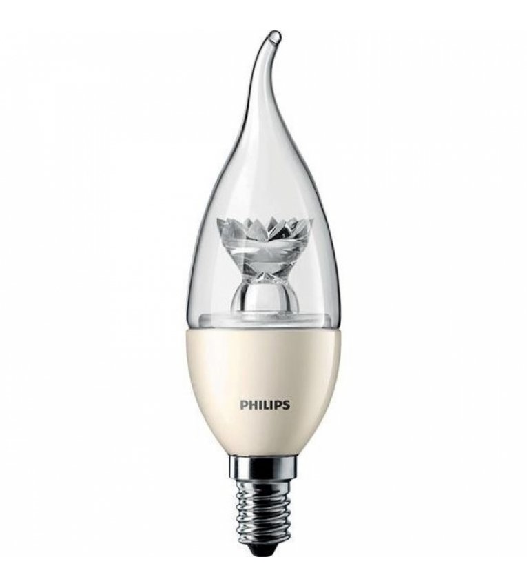 Лампа с регулировкой яркости MAS LEDcandle DT 6Вт 2700K BA38 Philips E14 - 929001140502
