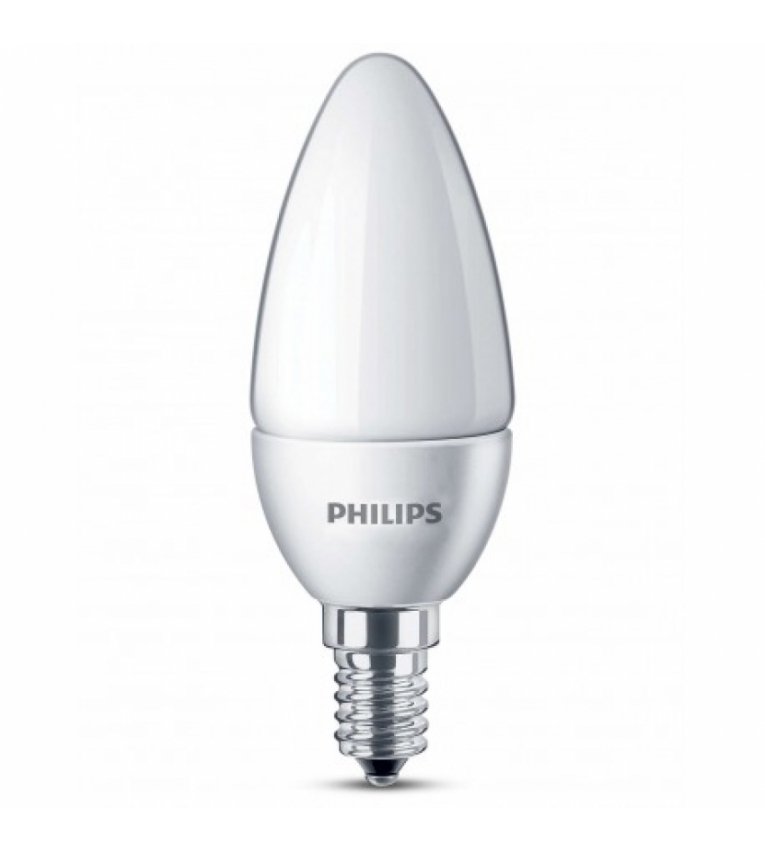 Лампочка Philips Essential B38 6,5Вт 2700К, Е27 - 929001811407