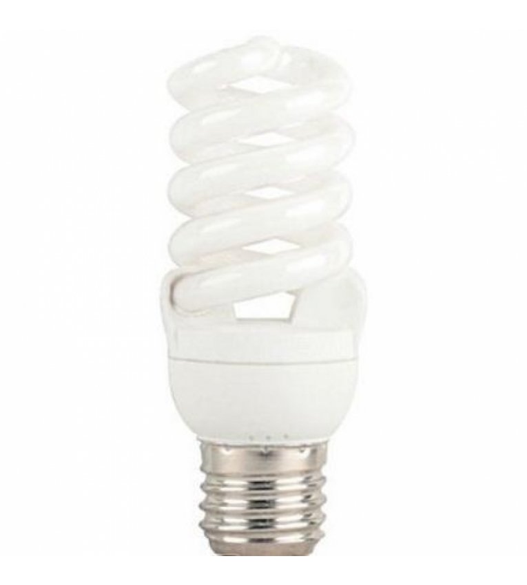 Энергосберегающая лампа 11Вт Delux Mini Full-spiral T2 4100К, Е27 - 10075803