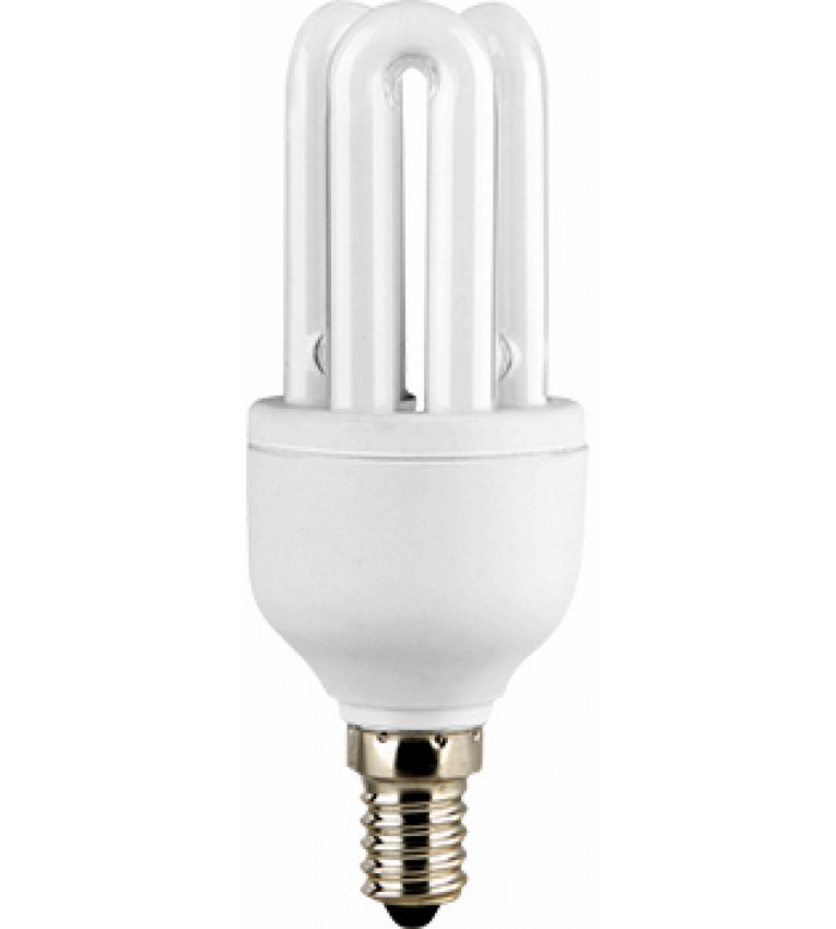Енергозберігаюча лампа 7Вт E-Next e.save 3U 4200К, Е14 - l0200002
