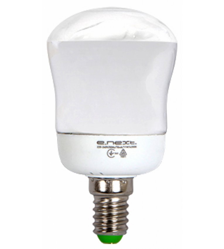 Энергосберегающая лампа 11Вт E-Next e.save R50 4200К, Е14 - l0360008