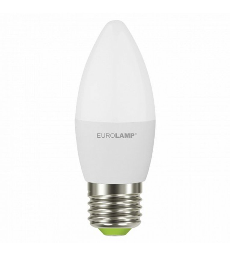 Лампочка світлодіодна TURBO Candle 6Вт Eurolamp 3000К свічка, E27 - LED-CL-06273(T)