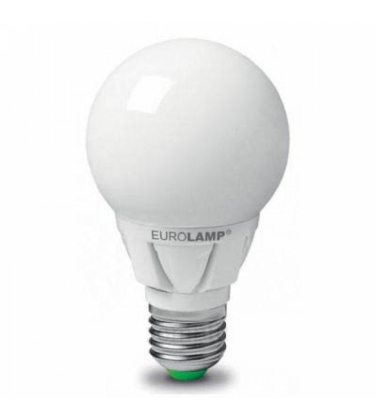 LED лампа TURBO G60 7Вт 3000К шар, E27 Eurolamp - LED-G60-07273(T)