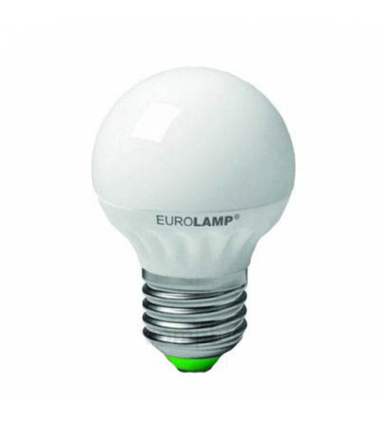 Світлодіодна лампа G60 7Вт Eurolamp 4100К, E27 - LED-G60-7W/E27/4100