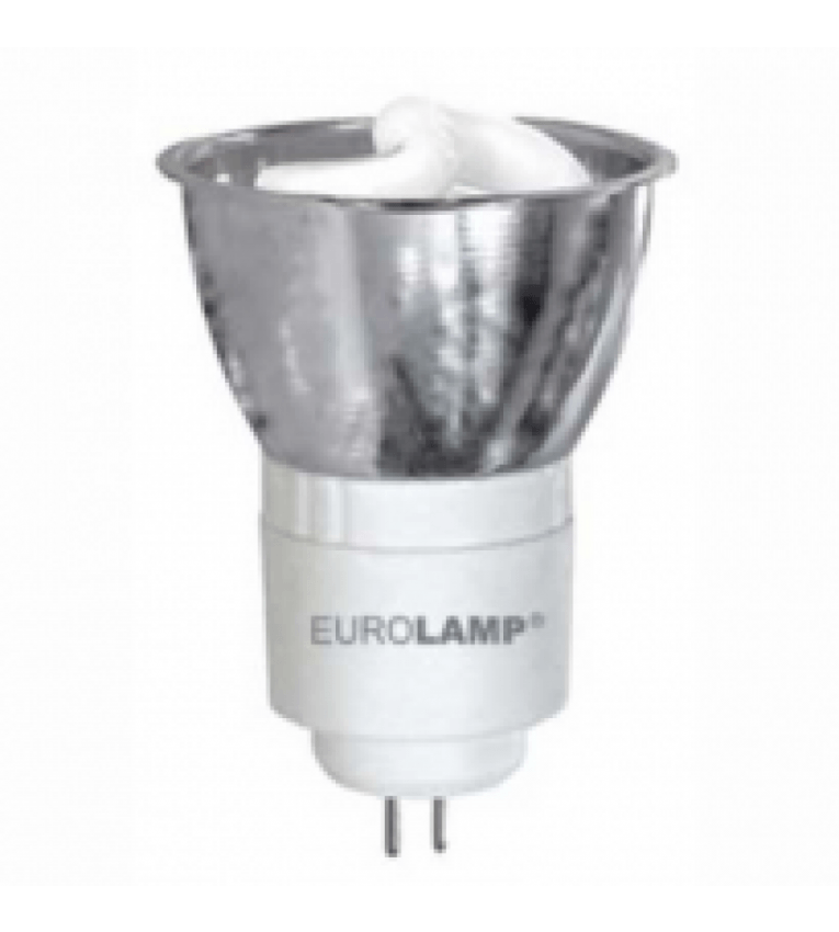 Лампа енергозберігаюча рефлекторна 9Вт Eurolamp Tochka MR16 2700K, GU 5.3 - LN-09532