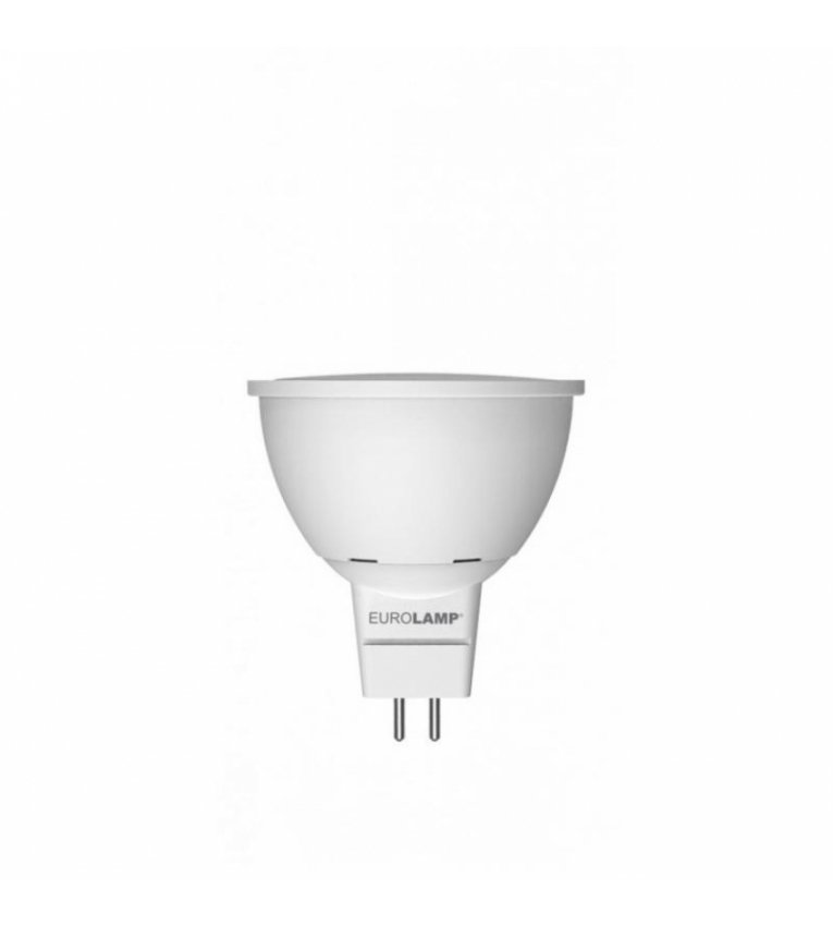 Лампочка світлодіодна MR16 5,5Вт Eurolamp 12V 4100K, GU5.3 - MLP-LED-03534(T)new