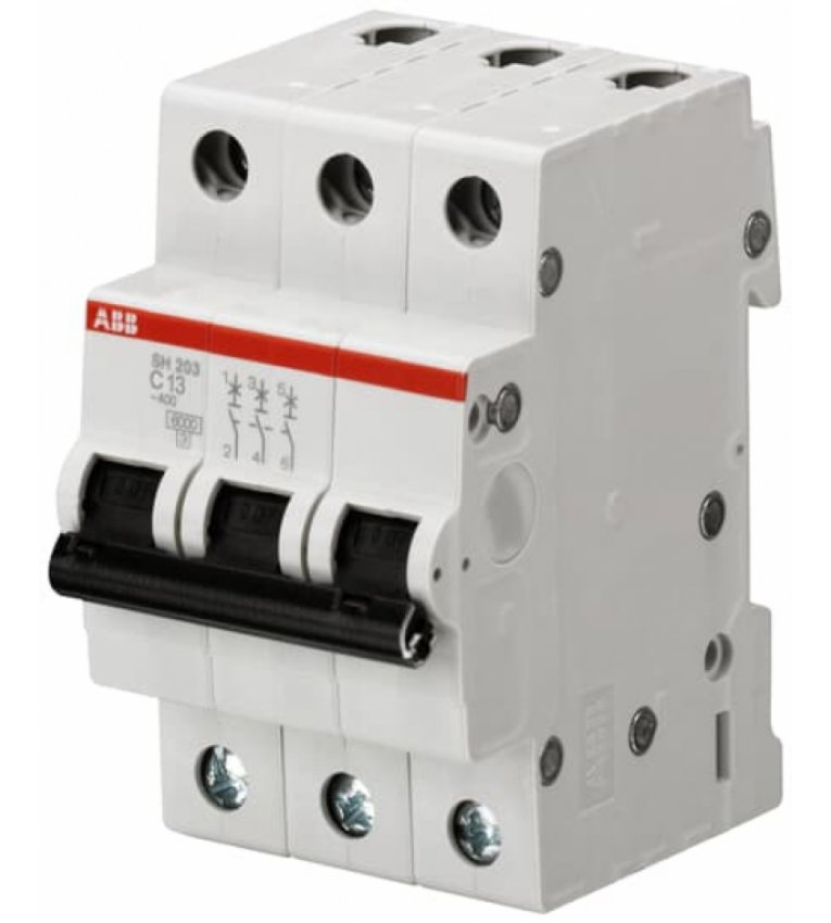 Автомат электропитания ABB SH203-C40 тип C 40А - 2CDS213001R0404