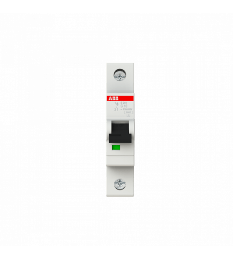 Автоматичний вимикач ABB S201-C10 тип C 10А - 2CDS251001R0104