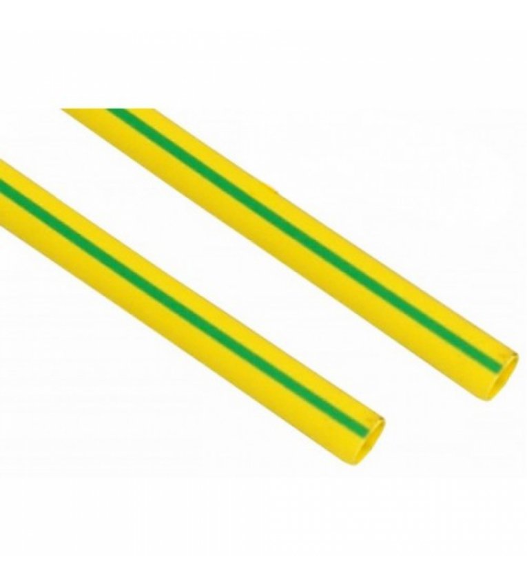 Термоусадочная трубка 20/10 желто-зеленая АСКО-УКРЕМ - A0150040050