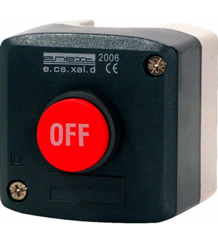 Пост управления с выпуклой кнопкой «OFF» E.Next - s006012