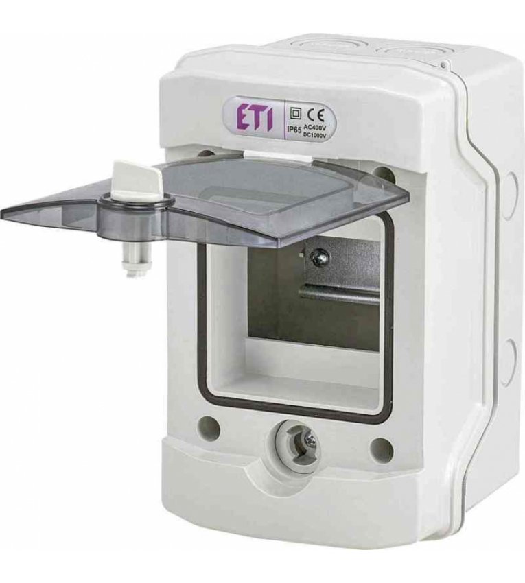Пластиковий щит зовнішнього виконання ETI 001101170 ECH-4Gu (4 М IP65) - 1101170