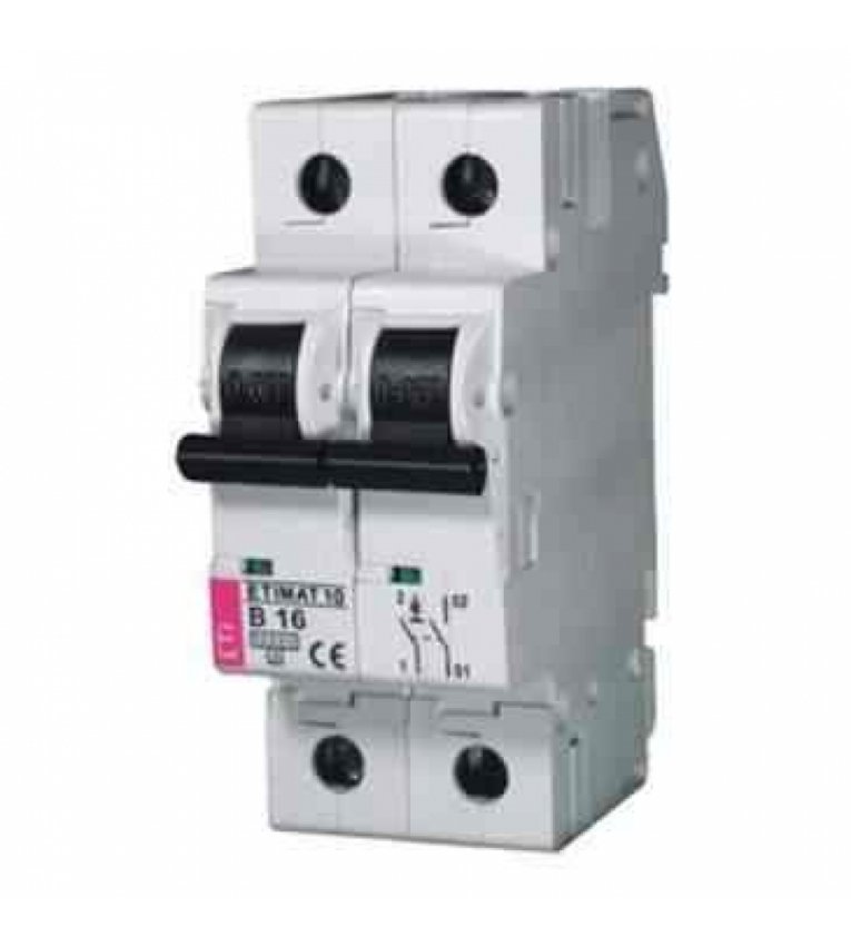 Автоматичний вимикач ETI 002138721 ETIMAT 10 DC 2p C 50A (6kA) - 2138721