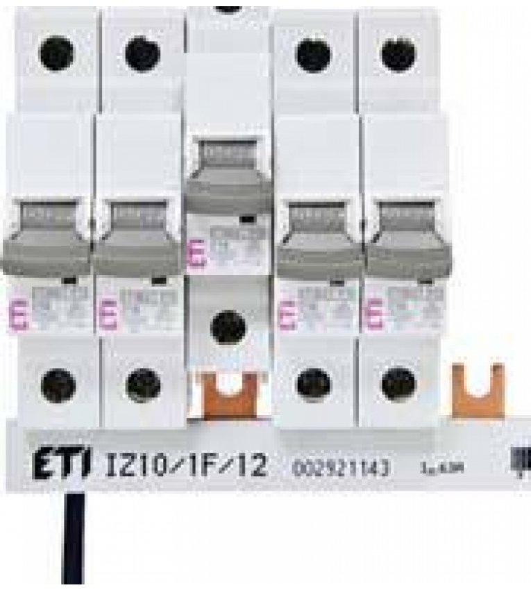 Диференціальний автомат ETI 002175873 KZS 1M SUP C 13/0.1 тип A (6kA) з верхнім підключенням - 2175873