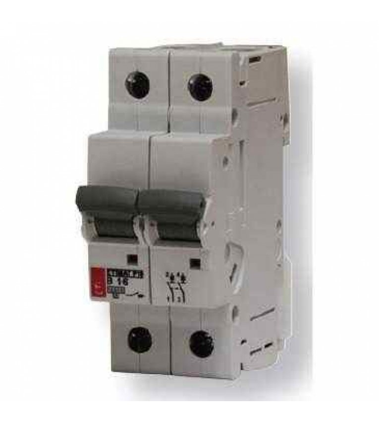 Автоматичний вимикач ETI 260221102 ETIMAT P10 DC 2p C 2A (10kA) - 260221102