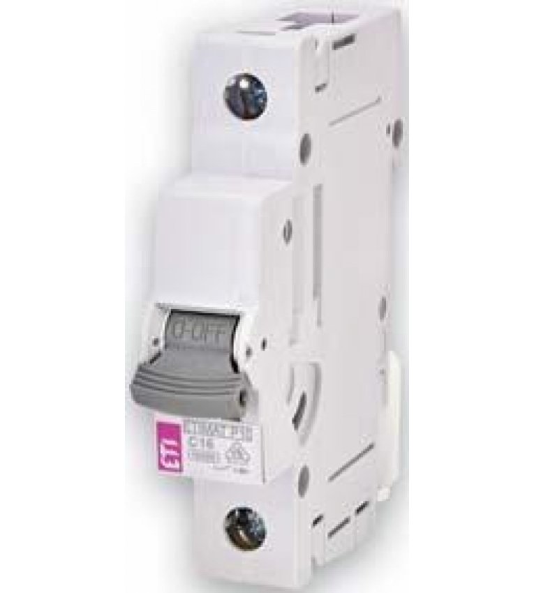 Автоматичний вимикач ETI 270300107 ETIMAT P10 1p B 3A (10kA) - 270300107