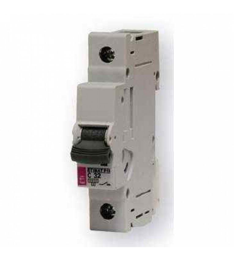 Автоматичний вимикач ETI 270600106 ETIMAT P10 1p B 6A (10kA) - 270600106