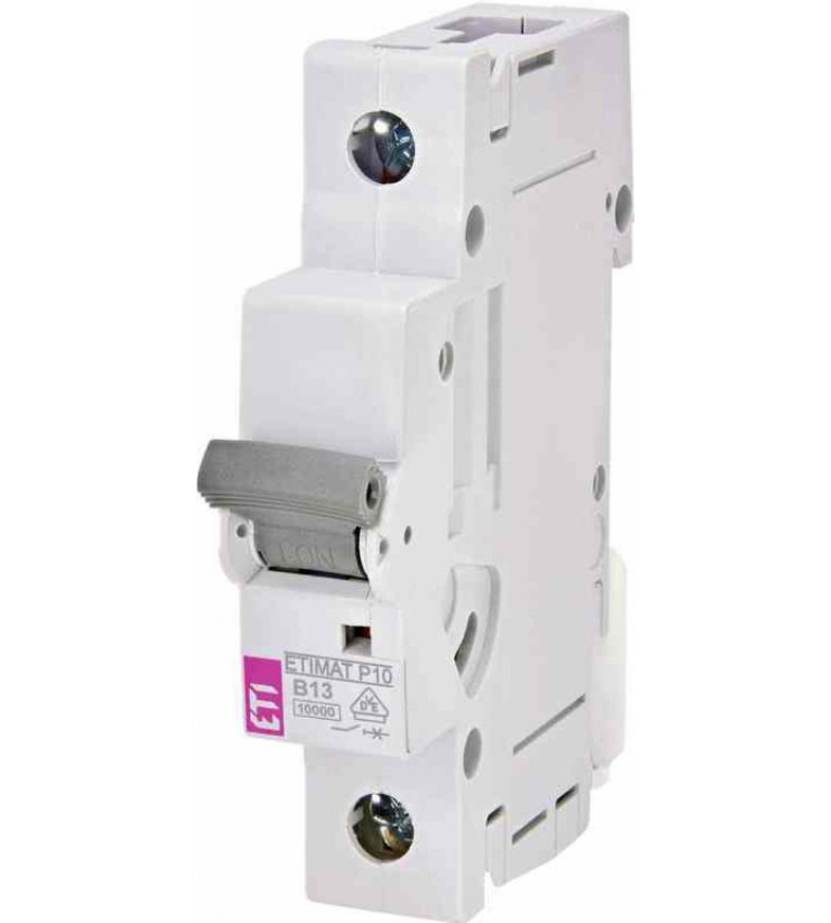 Автоматичний вимикач ETI 271300108 ETIMAT P10 1p B 13A (10 kA) - 271300108