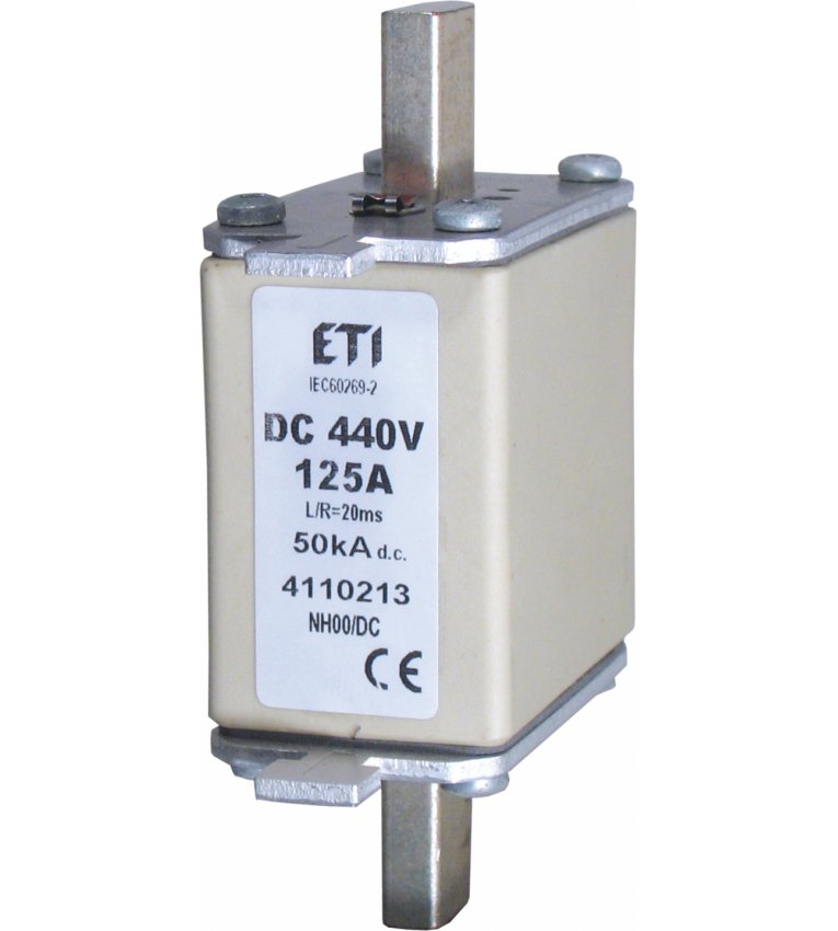 Ножевой предохранитель ETI 004110220 NH-1C DC 20A 440V DC - 4110220