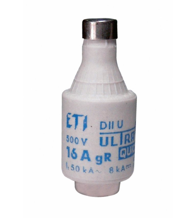 Запобіжник ETI 004322001 DIIUQ2A/500V gR (50 kA) - 4322001