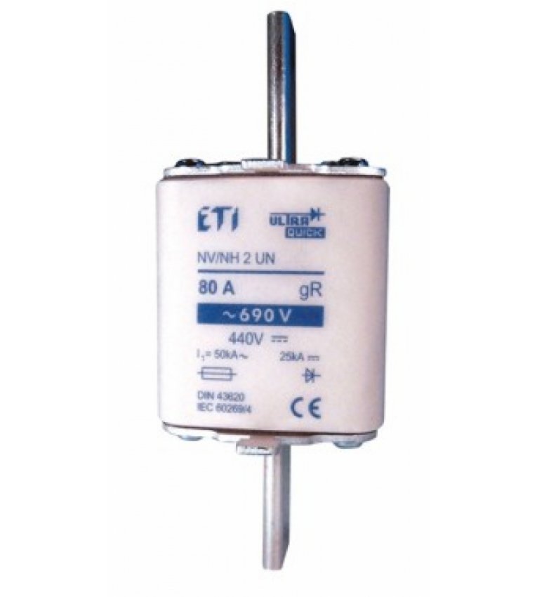 Запобіжник ETI 004333214 M1UQU-N/200A/690V aR (50kA) - 4333214