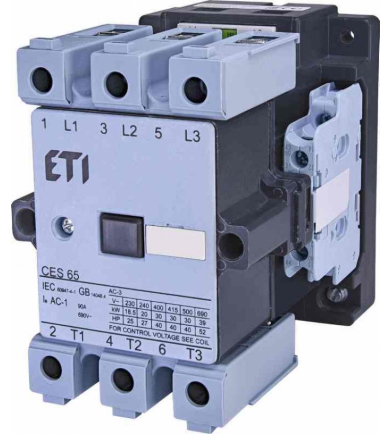 Контактор ETI 004646560 CES 65.22 (30 kW) 230V AC - 4646560