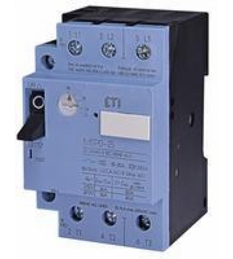Автомат захисту двигуна ETI 004646618 MSP0-0.6 (0.12-0.18 kW 0.4-0.6A) - 4646618