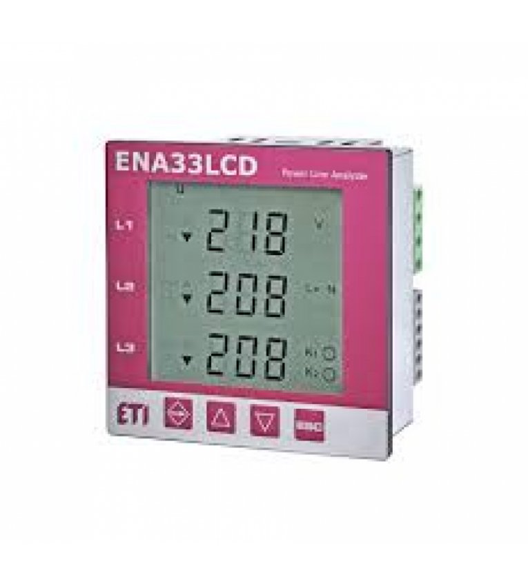 Трёхфазный анализатор сети ETI 004656910 ENA33LCD (96x96мм 230V AC) - 4656910