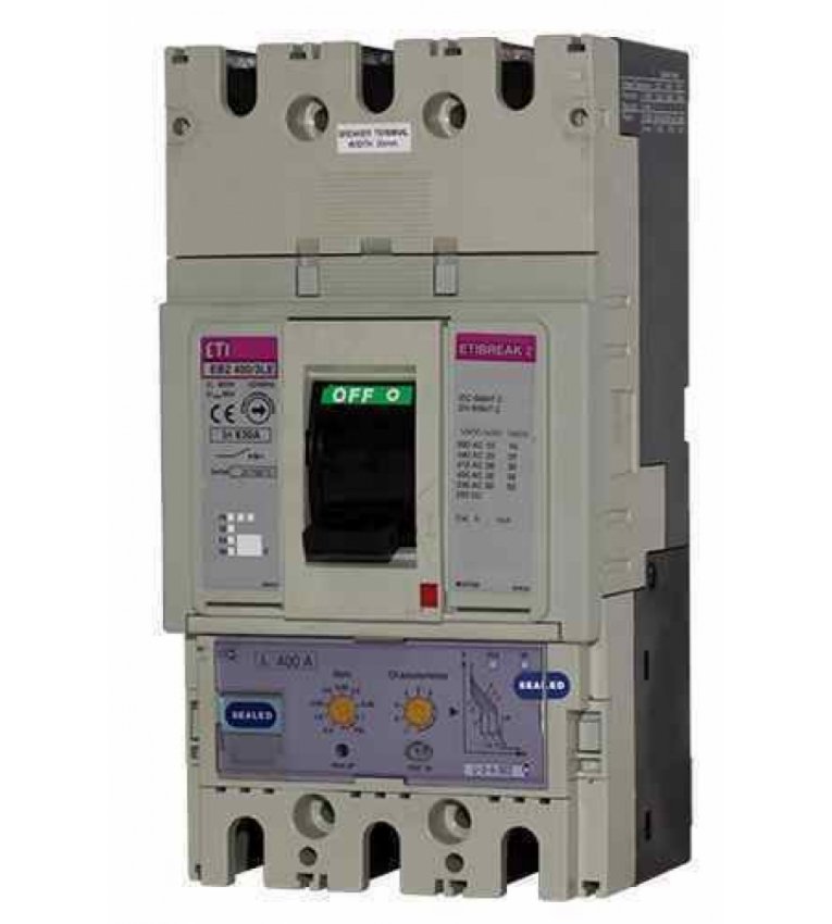 Автоматичний вимикач ETI 004671111 EB2 400/3E 250А 3р (50кА) - 4671111