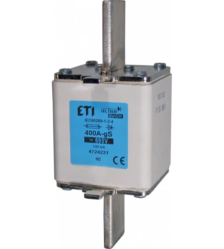 Запобіжник ETI 004724231 M2/400A/690V-gS (100kA) - 4724231