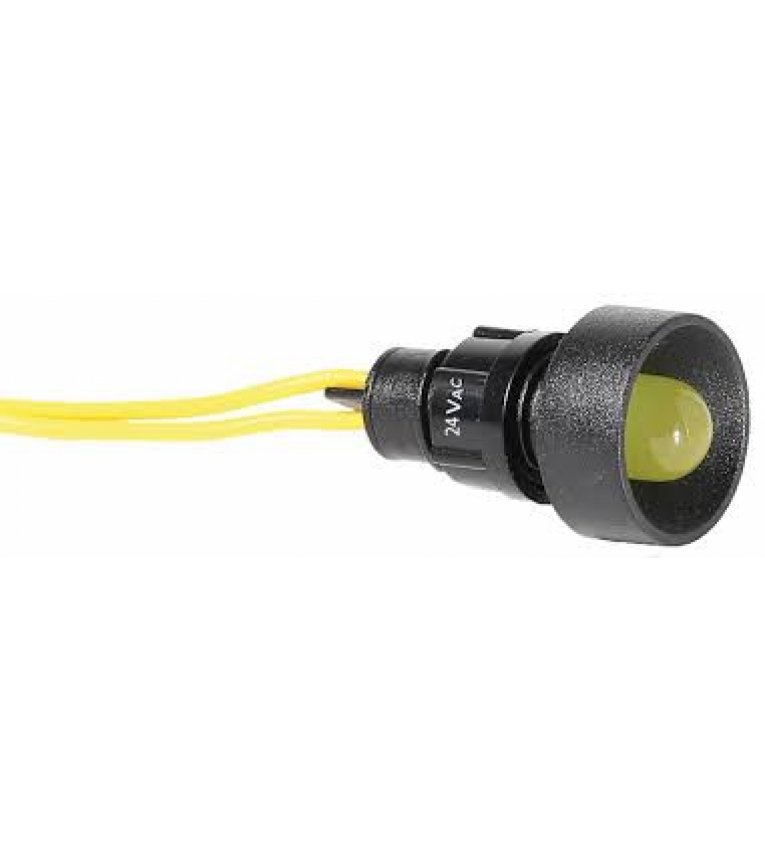 Сигнальная лампа ETI 004770809 LS 10 Y 24 10мм 24V AC (желтая) - 4770809