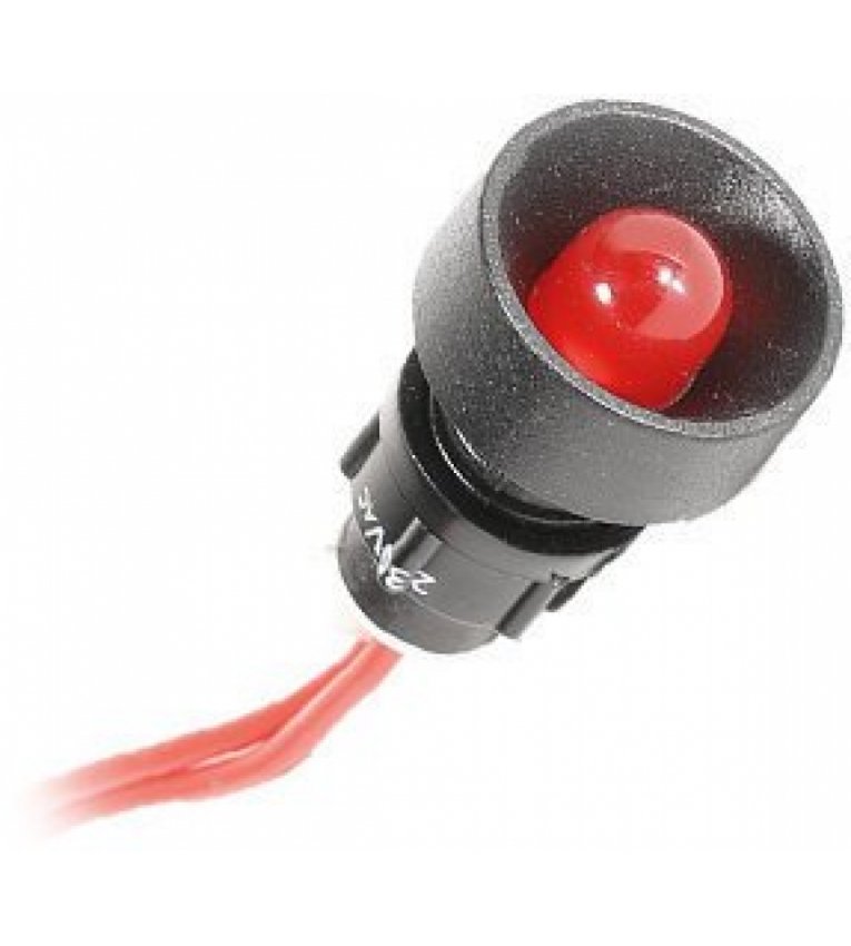 Сигнальна лампа ETI 004770811 LS 10 R 230 10мм 230V AC (червона) - 4770811