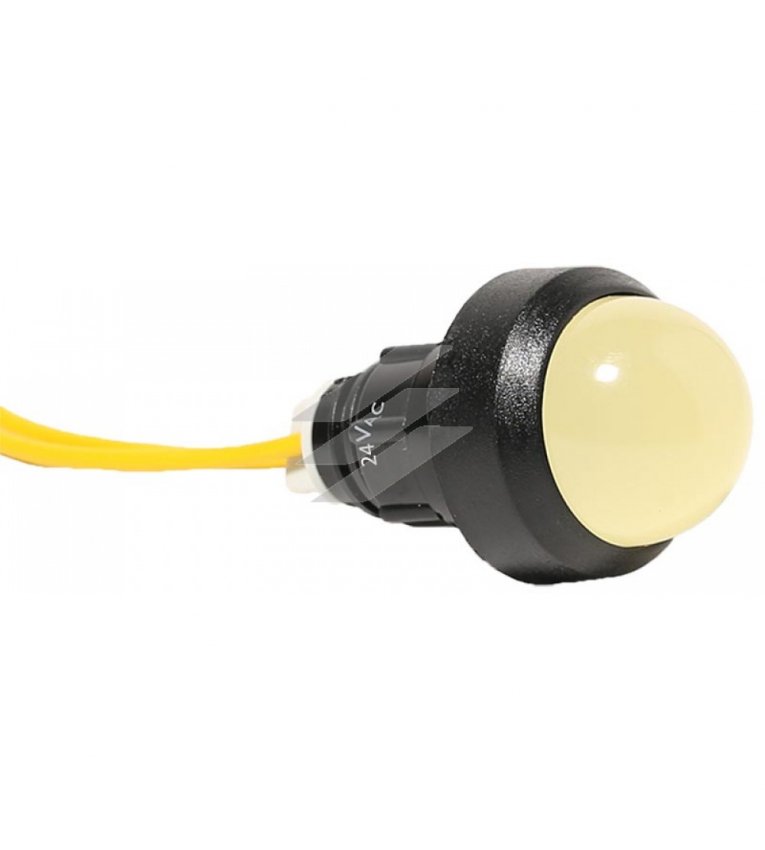 Сигнальна лампа ETI 004770815 LS 20 Y 24 20мм 24V AC (жовта) - 4770815