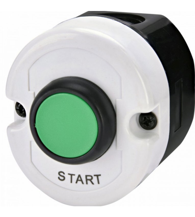 Одномодульний кнопковий пост ETI 004771441 ESE1-V3 («START» зелений) - 4771441