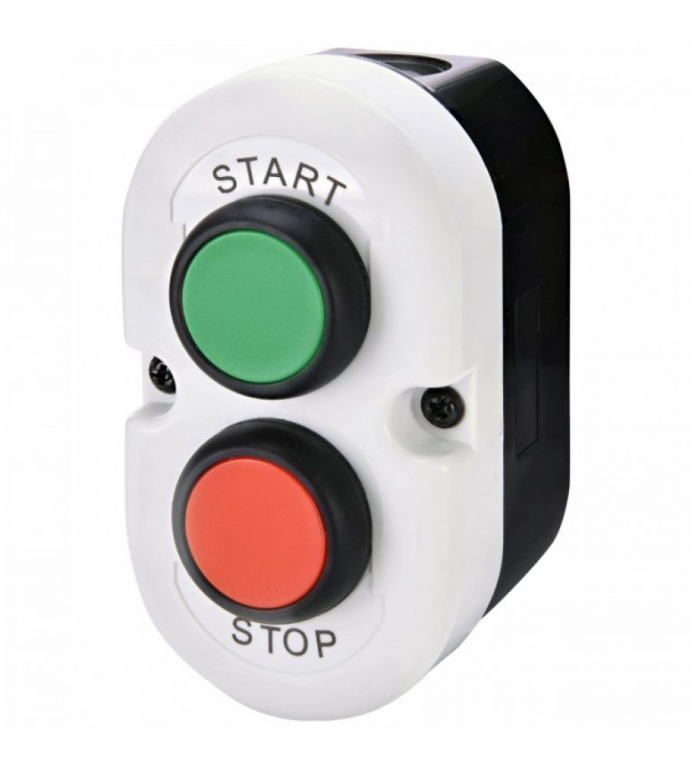 Двухмодульный кнопочный пост ETI 004771442 ESE2-V4 («START/STOP» зеленый/красный) - 4771442