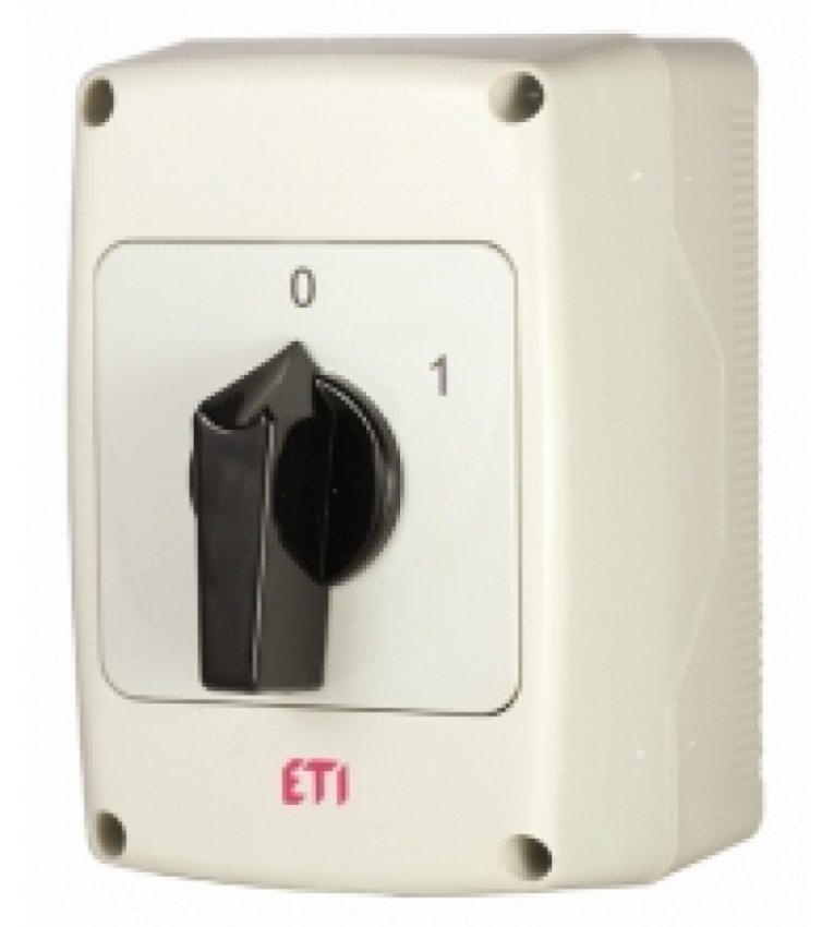 Кулачковый переключатель в корпусе ETI 004773156 CS 32 90 PNG (1p «0-1» IP65 32A) - 4773156