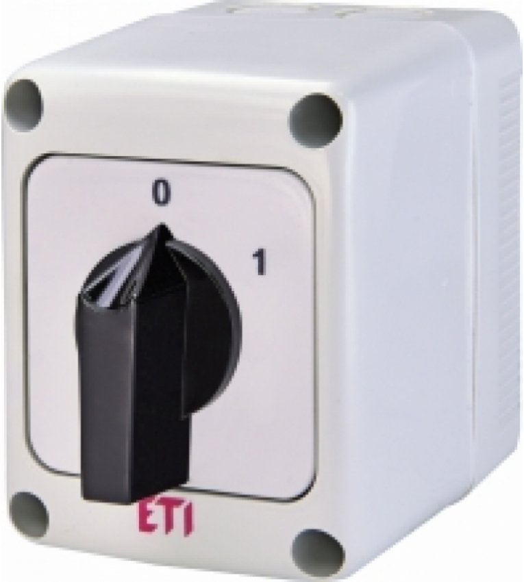 Кулачковый переключатель в корпусе ETI 004773159 CS 16 91 PN (2p «0-1» IP65 16A) - 4773159