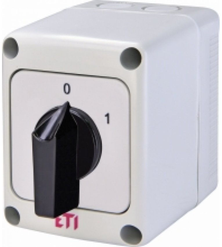 Кулачковый переключатель в корпусе ETI 004773170 CS 25 92 PN (4p «0-1» IP65 25A) - 4773170