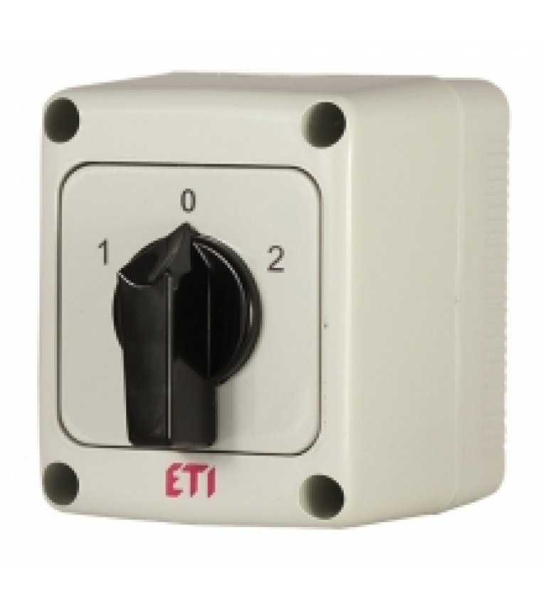 Кулачковый переключатель в корпусе ETI 004773185 CS 10 51 PN (1p «1-0-2» IP65 10A) - 4773185