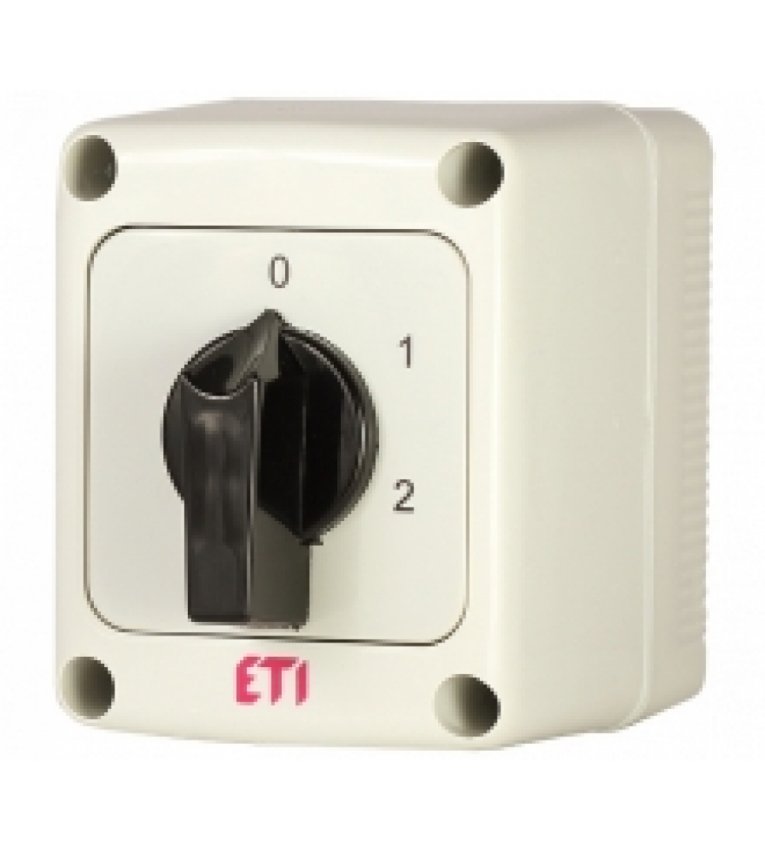 Кулачковый переключатель в корпусе ETI 004773212 CS 16 135 PN (3p «0-1-2» IP65 16A) - 4773212