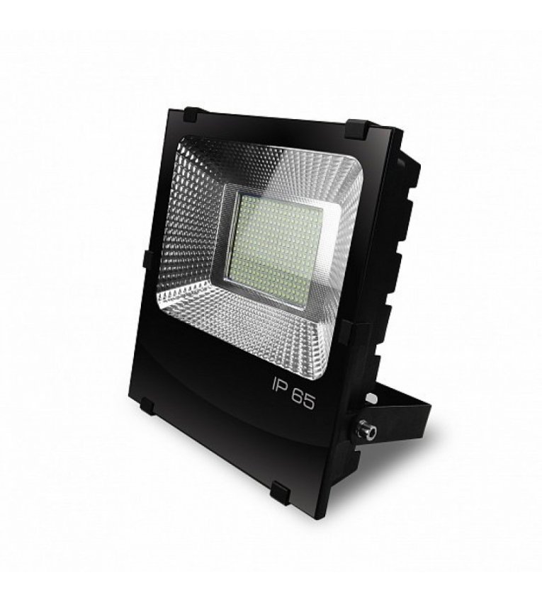 Прожектор с радиатором Eurolamp LED-FLR-SMD-100 100Вт 6500К черный - LED-FLR-SMD-100