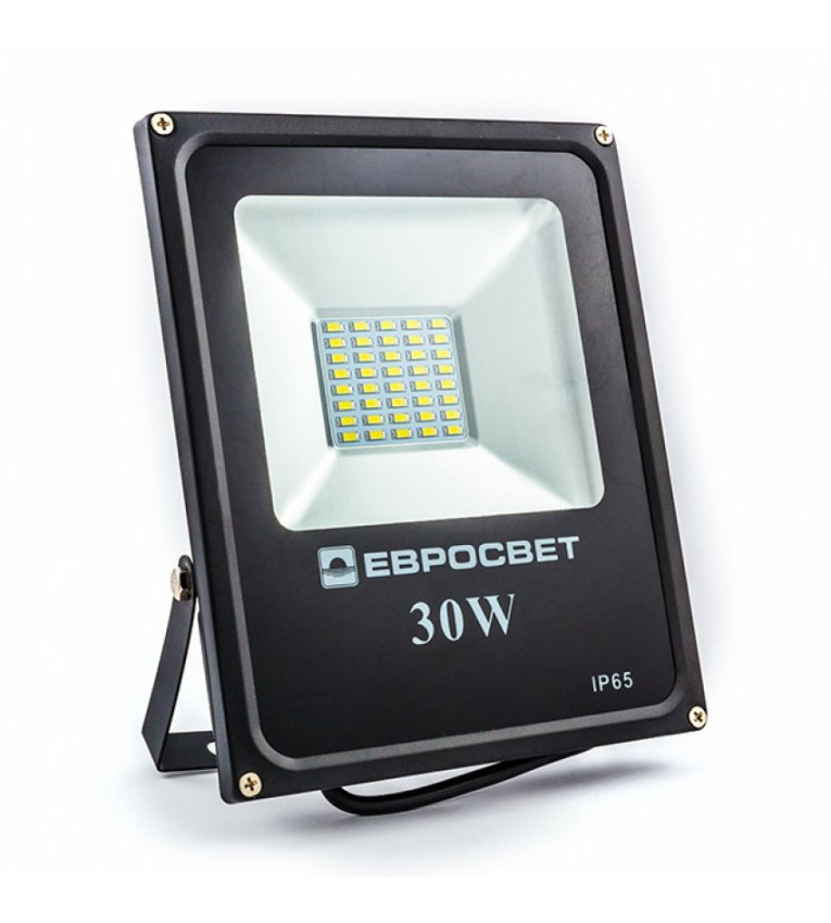 Прожектор LED EV-30-01 30Вт pro 6400К Евросвет - 38971