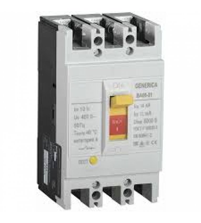 Автоматический выключатель Generica SAV20-3-0125-G ВА66-33 3Р 125А 20кА - SAV20-3-0125-G