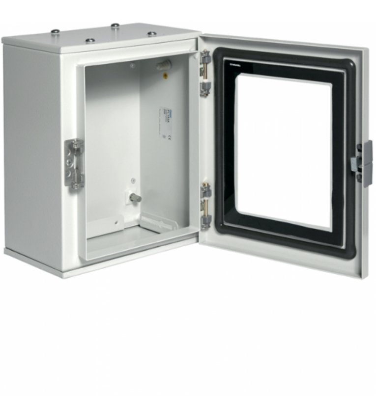 Металлический бокс Hager FL152A Orion Plus IP65 прозрачные двери 300x250x160мм - FL152A