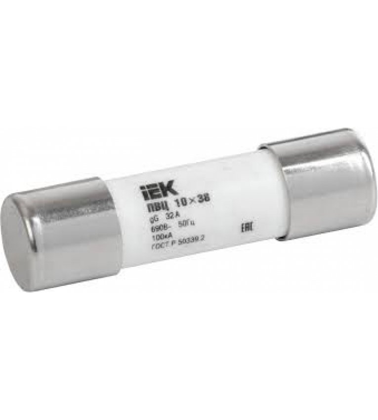 Цилиндрическая плавкая вставка IEK ПВЦ 22х58мм gG 4А (CFL22-004) - CFL22-004