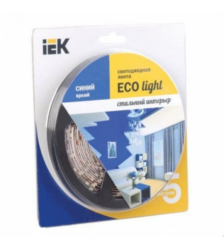 LED-стрічка IEK-eco LSR-3528B60-4.8-IP20-12V - LSR1-7-060-20-1-05
