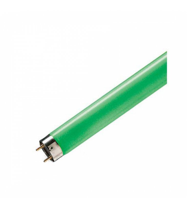 Лампа дневного света Т8 TL-D 18Вт/17 зеленый свет Philips G13 - 928048001705