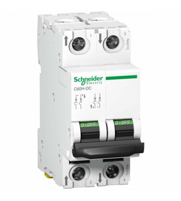 Автоматичний вимикач Shneider Electric A9N61521 500В DC 1А С - A9N61521